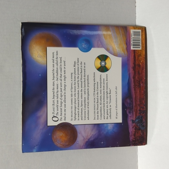 Graeme Base The Worst Band in the Universe Hardback Book w/Cd - Picture 6 of 9